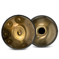 Dreemelody Essential handpan, 10 notes in stainless steel, 53 cm