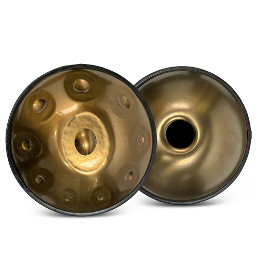 Dreemelody Essential handpan, 10 notes in stainless steel, 53 cm