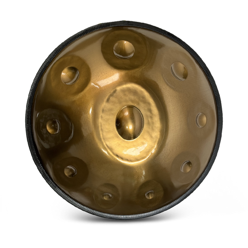 10-Note Handpan, Stainless Steel — 4 Scales in 440 Hz