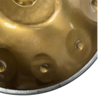 10-Note Handpan, Stainless Steel — 4 Scales in 440 Hz