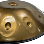 10-Note Handpan, Stainless Steel — 4 Scales in 440 Hz