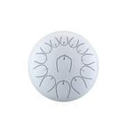 12-Inch Steel Tongue Drum, 13 Notes in C Major — Full Kit