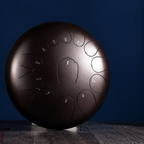 12-inch steel tongue drum, colour range