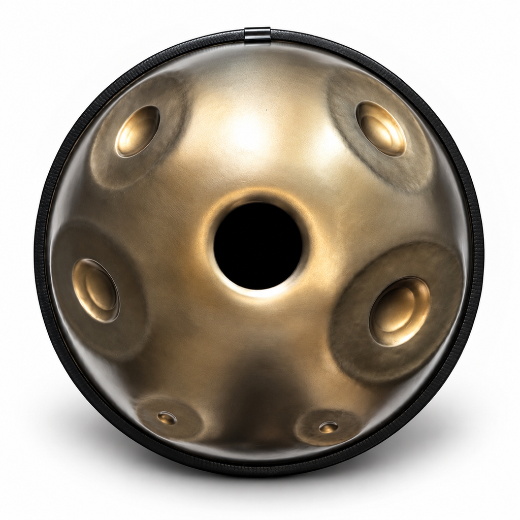 Master handpan, top view