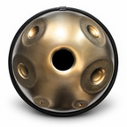 Master handpan, top view