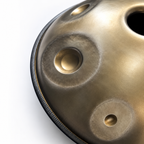 Master handpan, back view