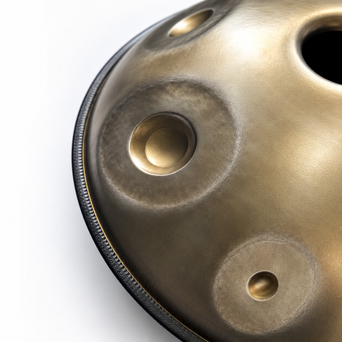 Master handpan, back view